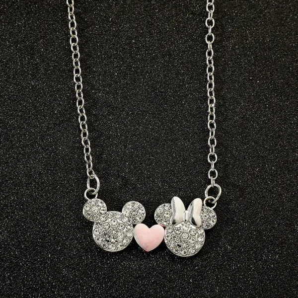 Mickey Mouse Stainless Steel Women’s Necklace - Image 2