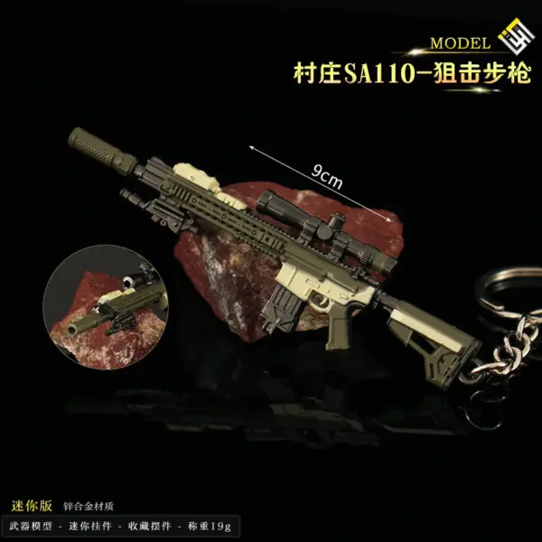 7-Inch Leon Combat Metal Craft Model - Image 9