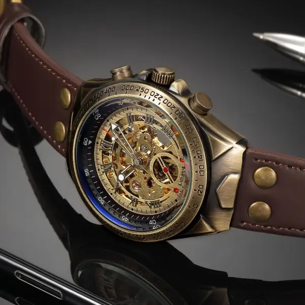 Gorben Luxury Automatic Mechanical Watch S075-S076 - Image 2