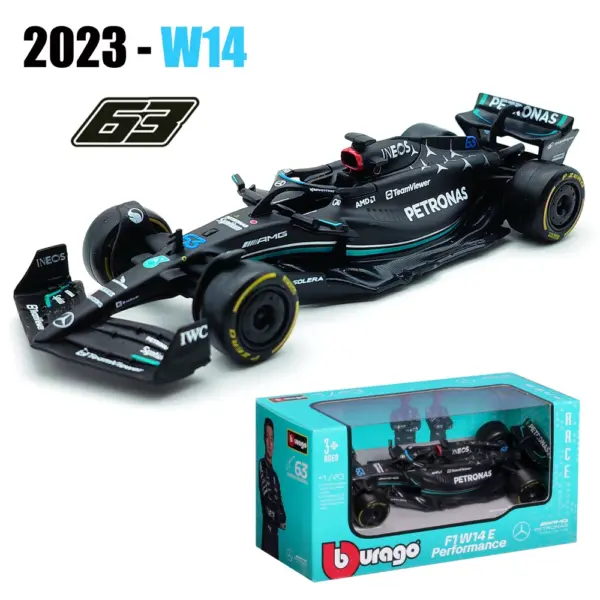 Bburago 1:43 Mercedes-AMG W14 Racing Car Model - Image 12