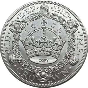 Great Britain 1933 Crown Collectible Replica 10 S03f500023b6c495f923e48c6f4c976089