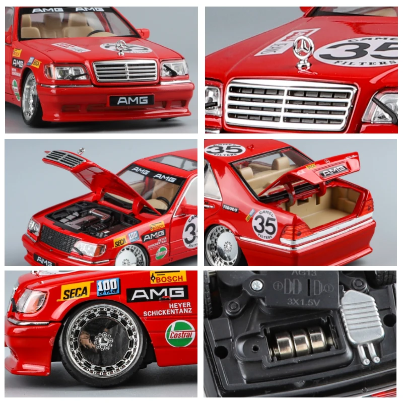 Mercedes Benz S W140 1:24 Diecast Model 6 Mercedes Benz S W140 1:24 Diecast Model - Image 6