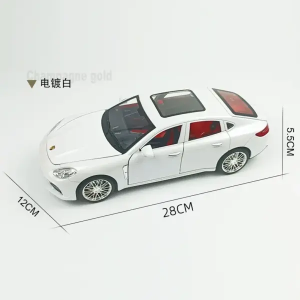 1:18 Metal Porsche Panamera Model Car - Image 7