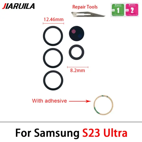 Samsung S24 & S23 Ultra Rear Camera Glass Lens Set - Image 6