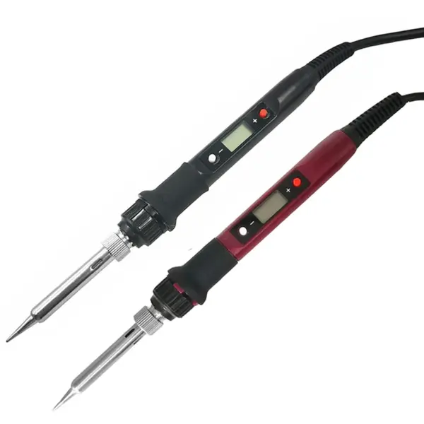 80W Adjustable Digital Soldering Iron Set - Image 5