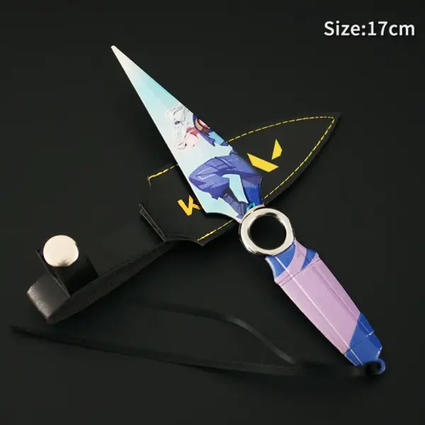 Valorant JETT Kunai 17cm Metal Replica - Image 2
