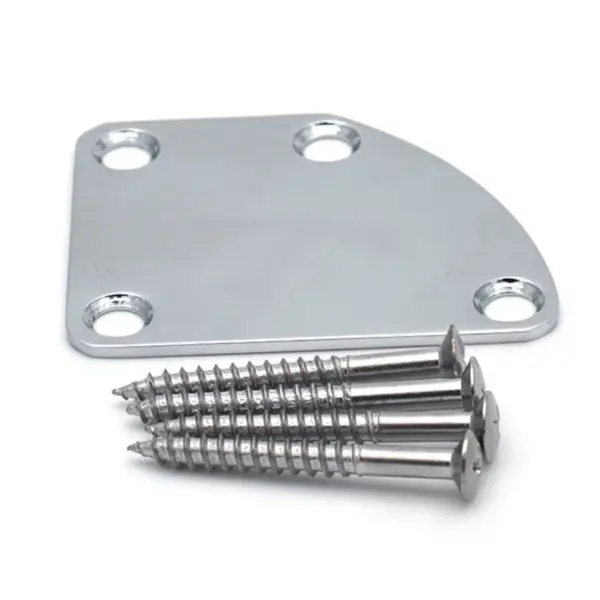 Electric Guitar Neck Plate with Screws - Image 8