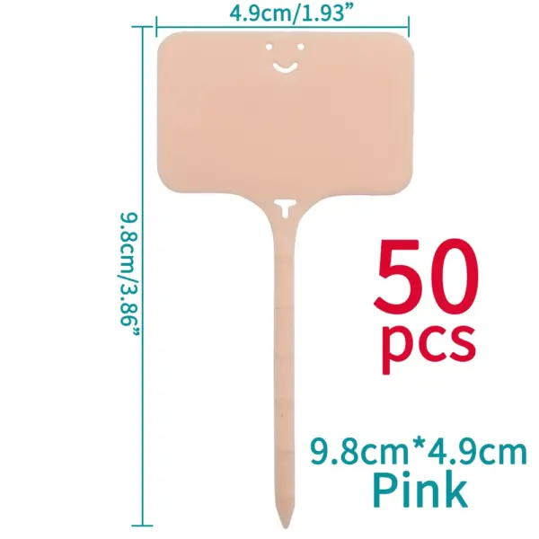 50PCS Colorful Garden Plant Labels Set - Image 15