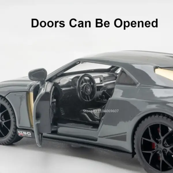 1:32 GT-R50 Sports Car Model Diecast Toy - Image 3