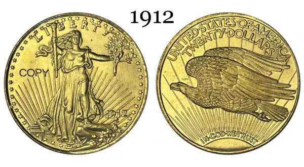 Saint Gaudens Double Eagle Commemorative Coin - Image 5