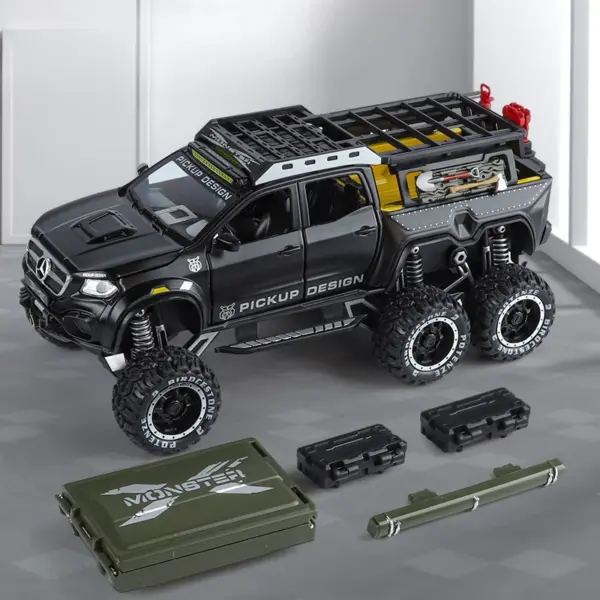1:28 Scale Benz X-CLASS Off Road Model Car - Image 3