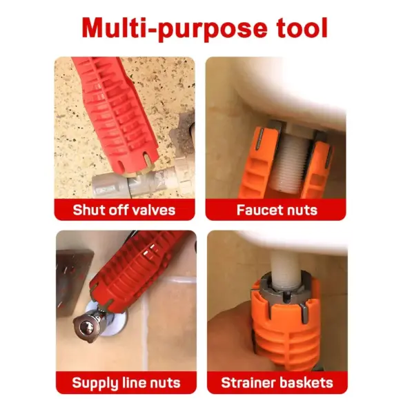 14-in-1 Sink Faucet Wrench Tool Set - Image 5
