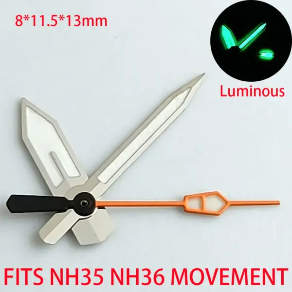 Green Luminous Watch Hands for NH35 NH36 - Image 44