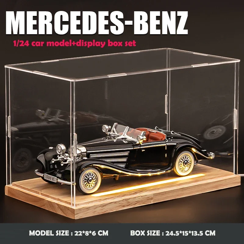 Vintage 1/24 Scale Benz 500K Model Car 12 Vintage 1/24 Scale Benz 500K Model Car - Image 12