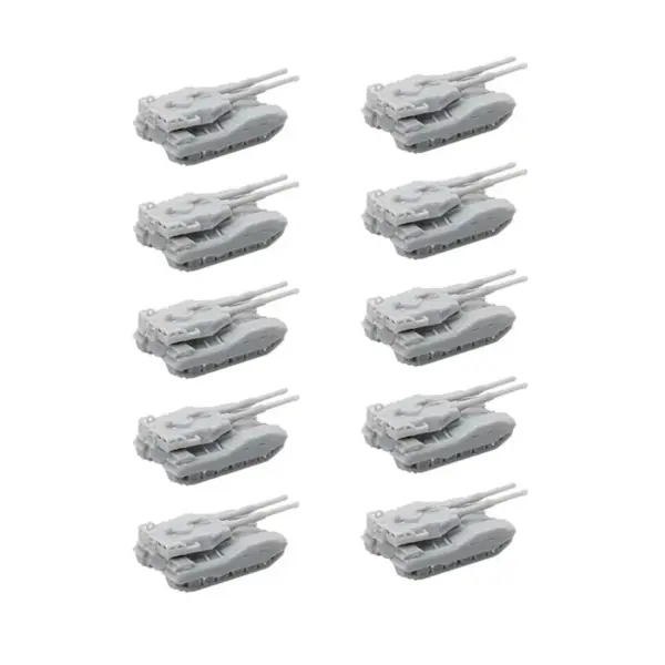 10PCS TYPE 61 MBT Resin Model Tank Set - Image 9