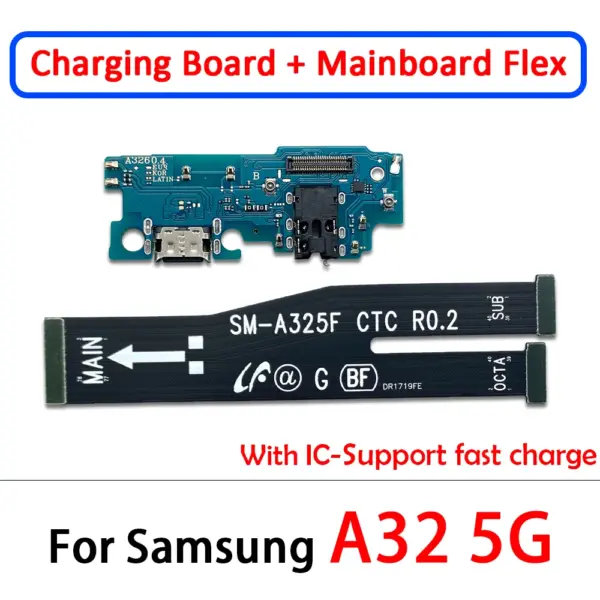 USB Charging Port Flex Cable for Samsung Galaxy A22 A32 A42 - Image 13