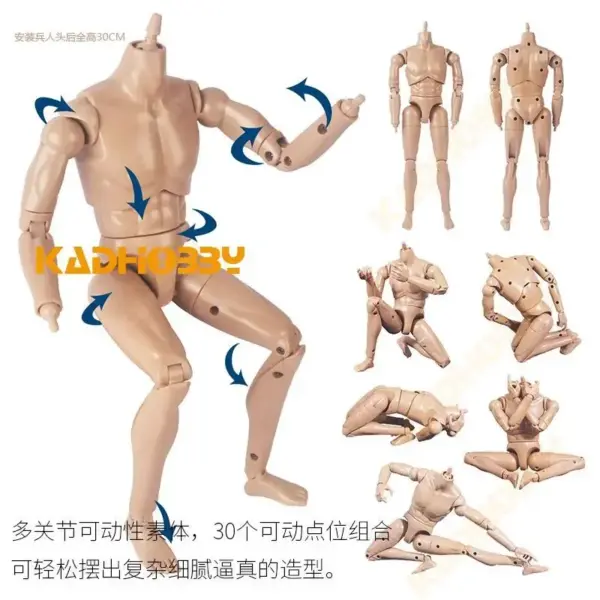 1/6 Scale Military SWAT Action Figure Model - Image 4