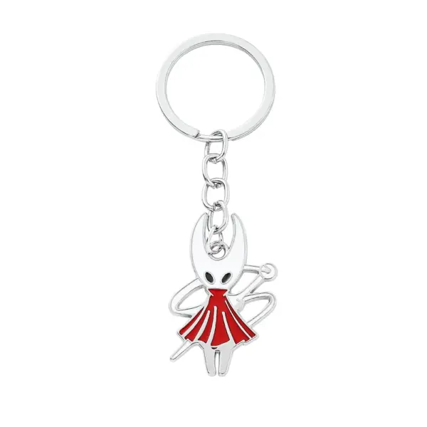 Hollow Knight Octopus Metal Keychain - Image 7
