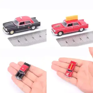 Diecast 1/87 Scale Peugeot 404 Taxi Model