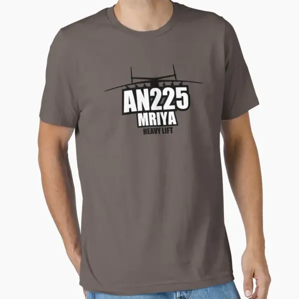 An-225 Mriya Cotton T-Shirt for Men Large - Image 10