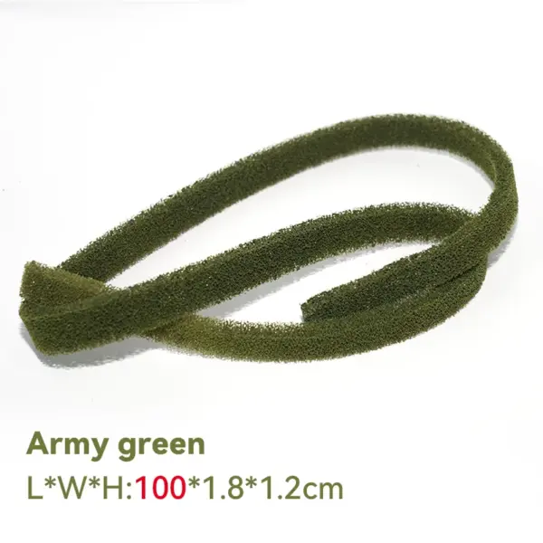 50cm 1m Green Shrub Strips Miniature Model - Image 19
