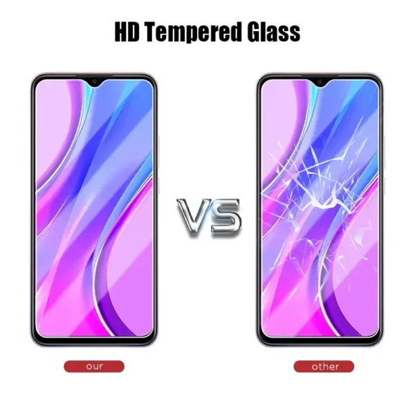 4PCS Tempered Glass for Xiaomi Redmi Devices - Image 4