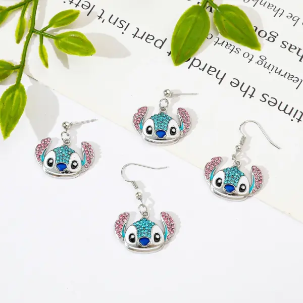 Vintage Animal Stitch Drop Earrings for Women - Image 4