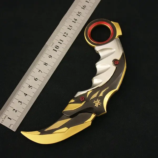 Valorant Melee Reaver 2.0 Karambit Keychain - Image 11