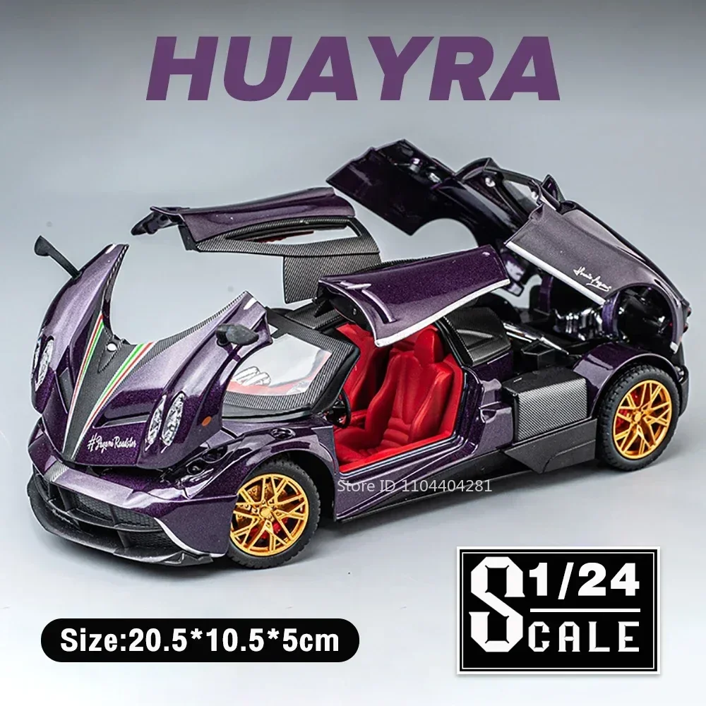 Pagani Zonda HP Huayra 1:24 Diecast Model Car 10 Pagani Zonda HP Huayra 1:24 Diecast Model Car - Image 10