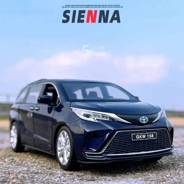 1:24 Granvia MPV Alloy Diecast Car Model - Image 2