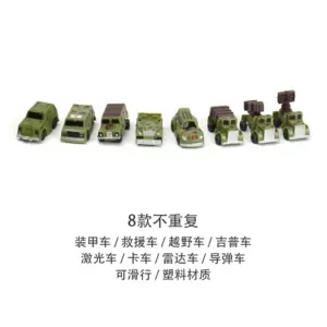Military Thumb Car Scene Sand Table Model 11 S0697eb06848246c9902cf6691262510d2