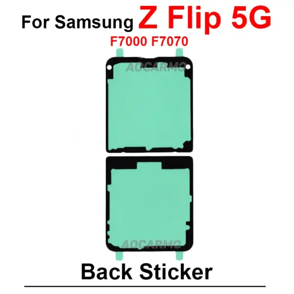 Back Cover Adhesive for Samsung Galaxy Z Flip - Image 3