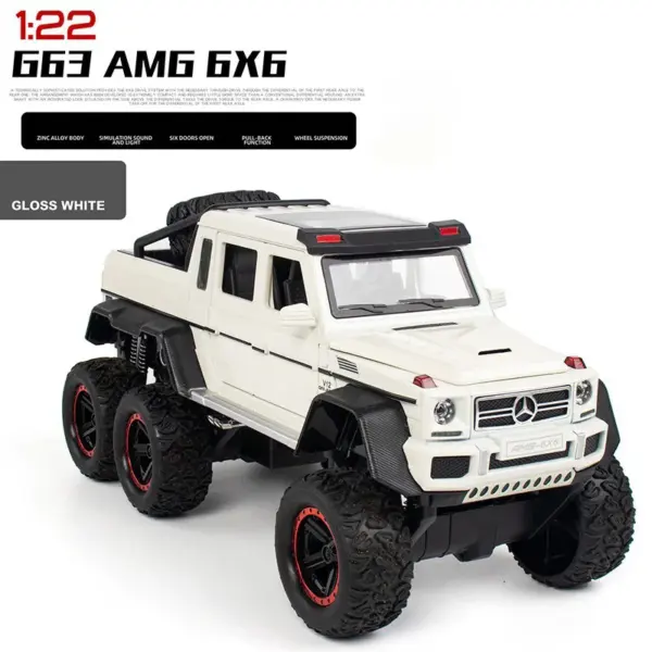 1:22 Mercedes Benz AMG G63 Diecast Model - Image 12