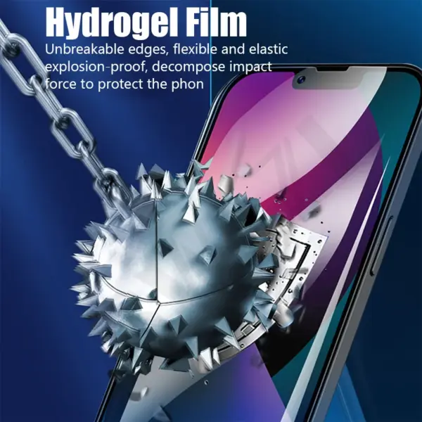 4pcs Hydrogel Screen Protector for iPhone X Series - Image 6