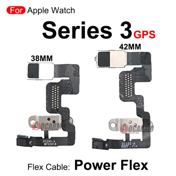 Power On/Off Microphone Flex Cable for Apple Watch Series - Image 5
