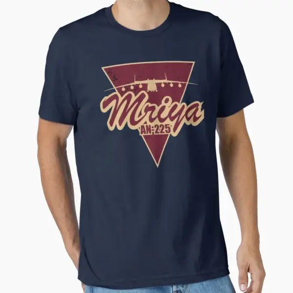 An-225 Mriya Cotton T-Shirt for Men - Image 14