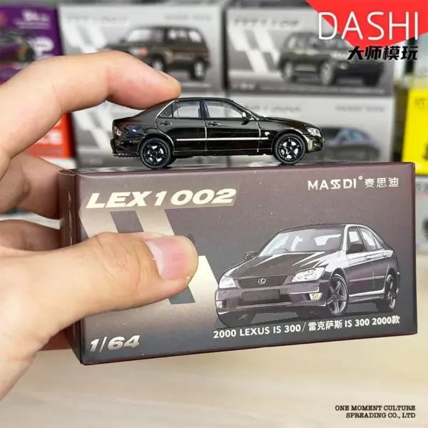 1/64 Scale Lexus IS300 Diecast Model Car - Image 5