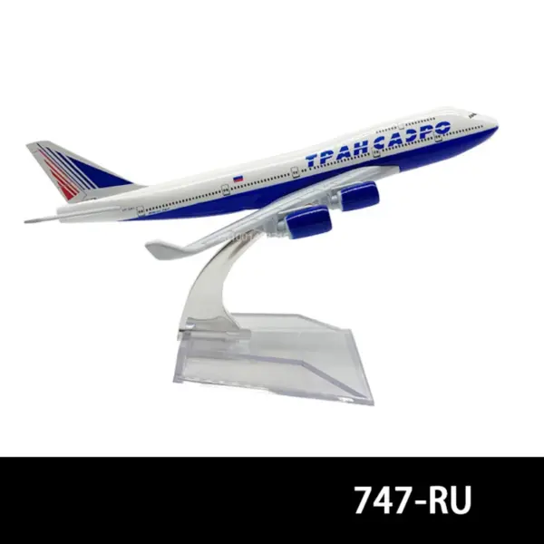 Diecast Boeing 747 777 Airplane Model 15cm - Image 19