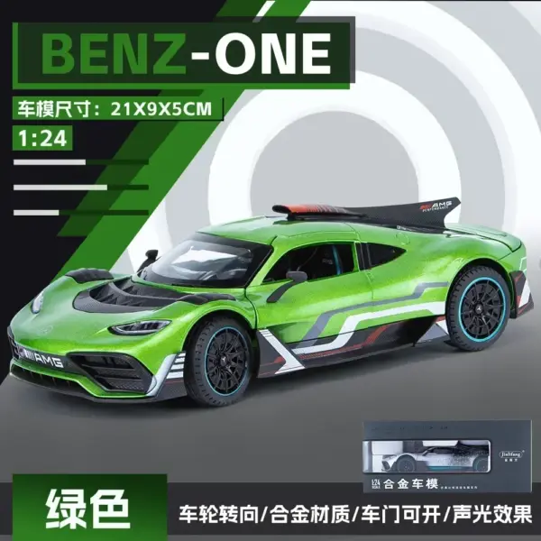 1:24 Mercedes Benz ONE Diecast Model Car - Image 8