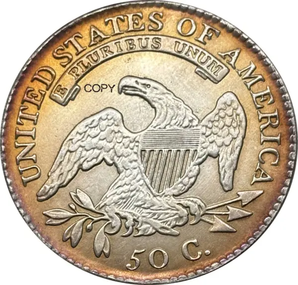 Capped Bust Commemorative Half Dollar Replica - Image 6