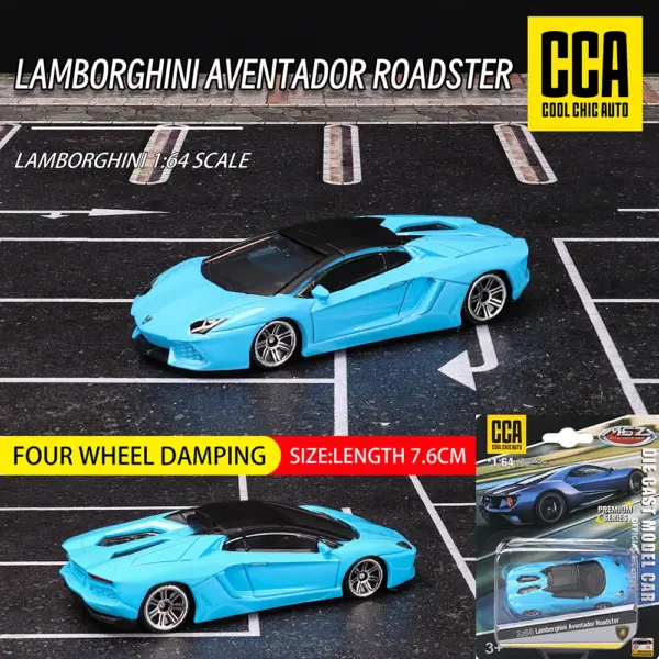 1:64 Volkswagen Audi Diecast Car Model - Image 21