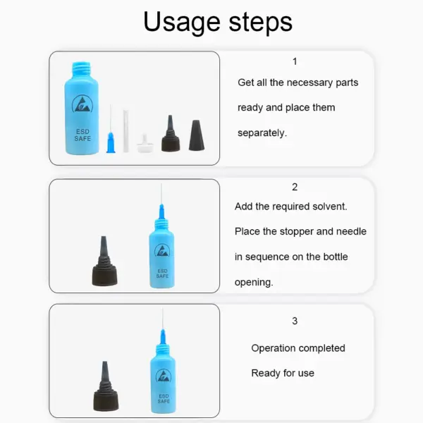 65ML Leak-Proof Solvent Dispensing Bottle - Image 5