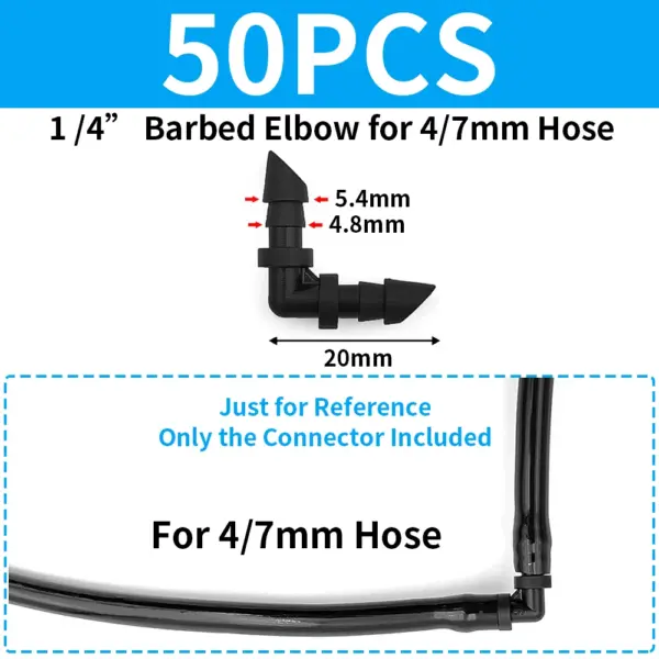 50PCS Bend Arrow Dripper Irrigation Kit - Image 26