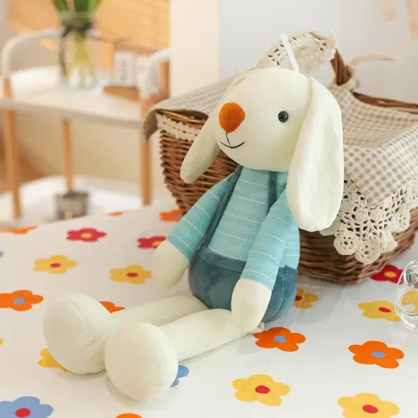 Cute 110cm Candy Rabbit Plush Pillow Toy - Image 9