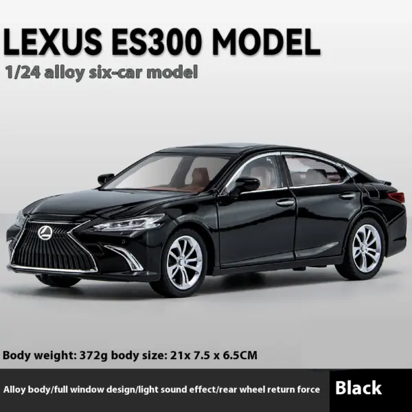 Lexus ES300 1:24 Diecast Model Car - Image 9