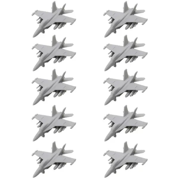 10PCS EA-18G Resin Model Aircraft Set - Image 9