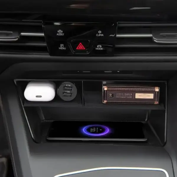 VW Golf 8 MK8 Center Console Armrest Organizer - Image 4