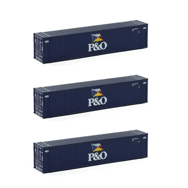 Evemodel N Scale 45ft Shipping Containers Set - Image 19