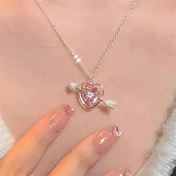 Kpop Black Heart Pendant Necklace for Women - Image 13