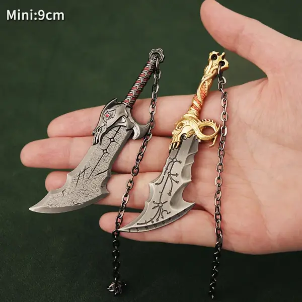 Mini God of War 4 Kratos Keychain - Image 6